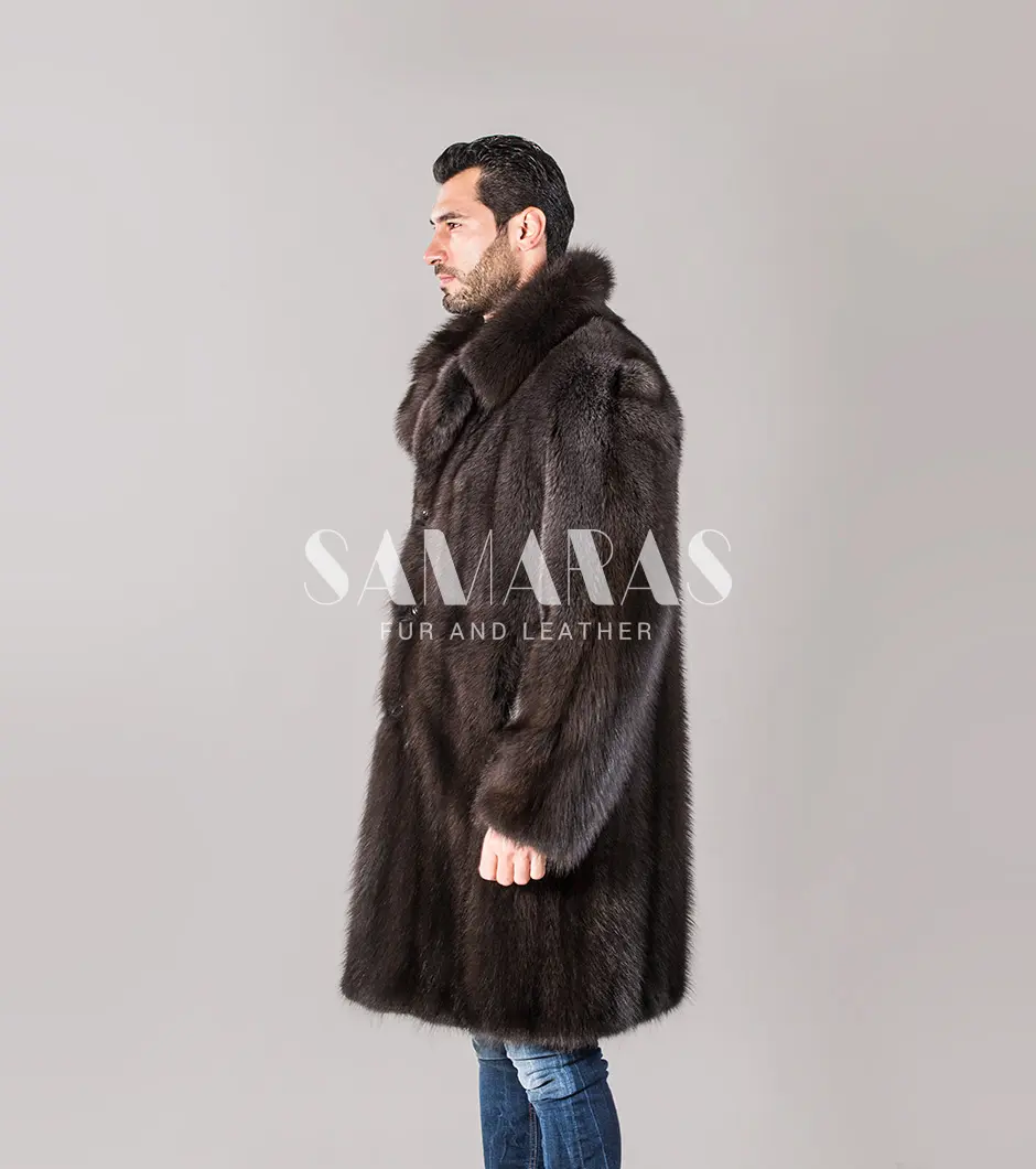 Dieudonné | Canadian Fisher Fur Jacket With English Collar