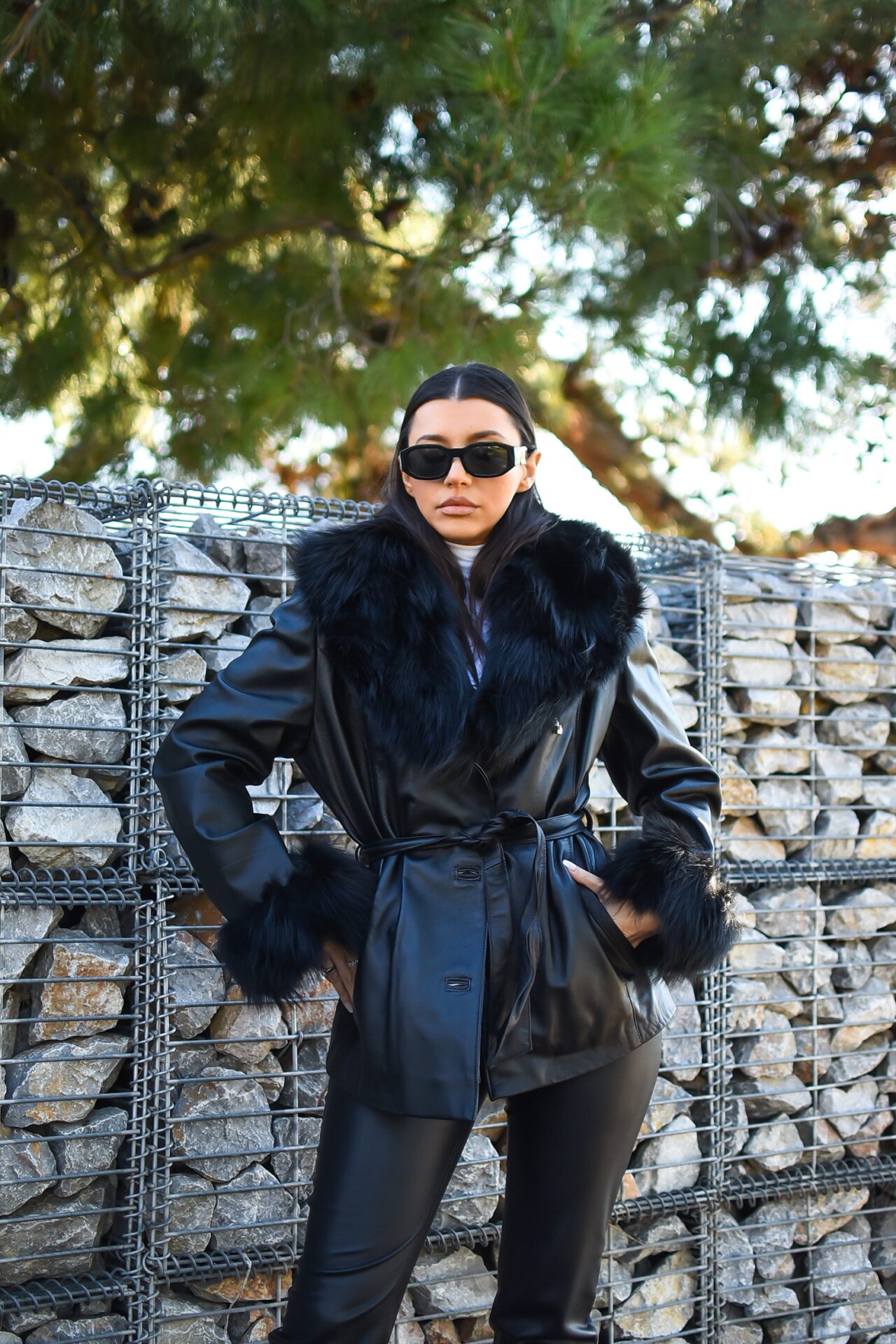 Lucia | Luxury Real Leather Jacket - Samarasfurs.com