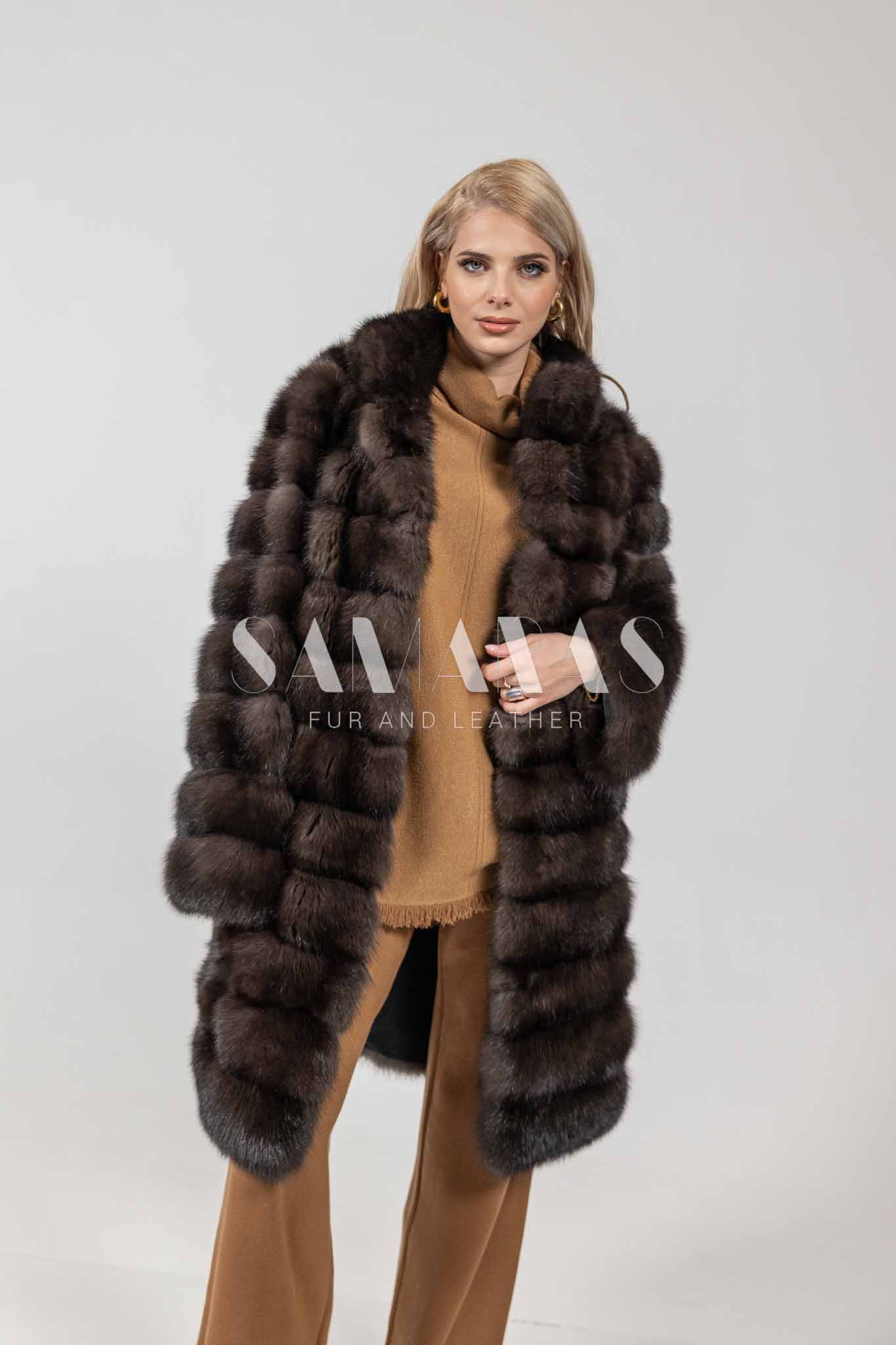 Kaylee | Sable Fur Coat