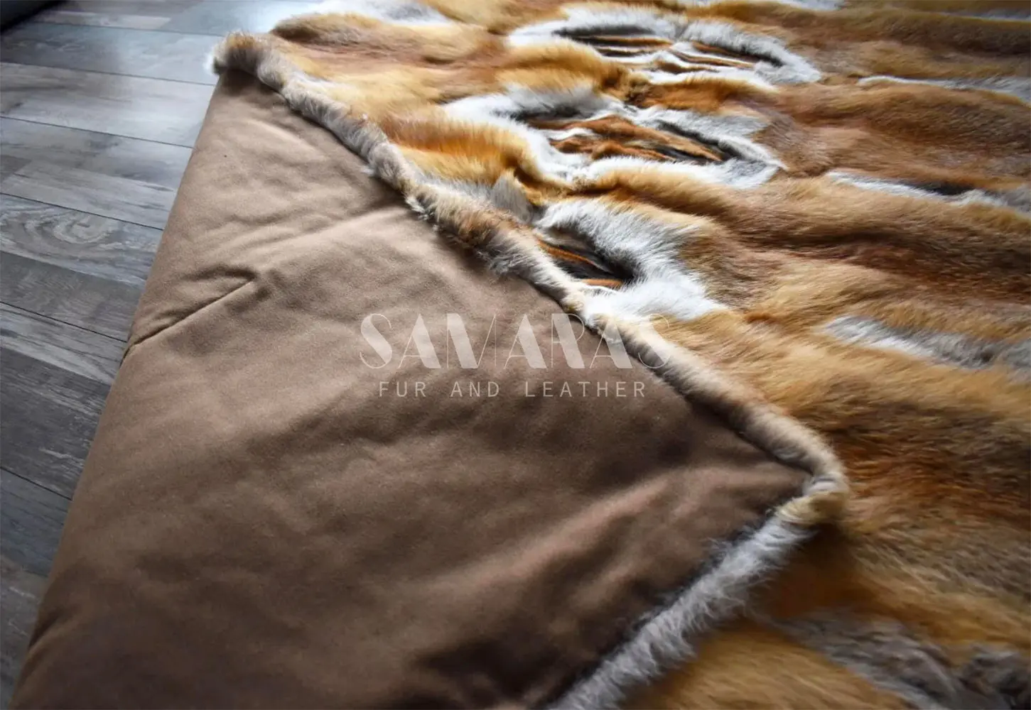 Alaskan Red Fox Fur Blankets & Throws – True North Furs