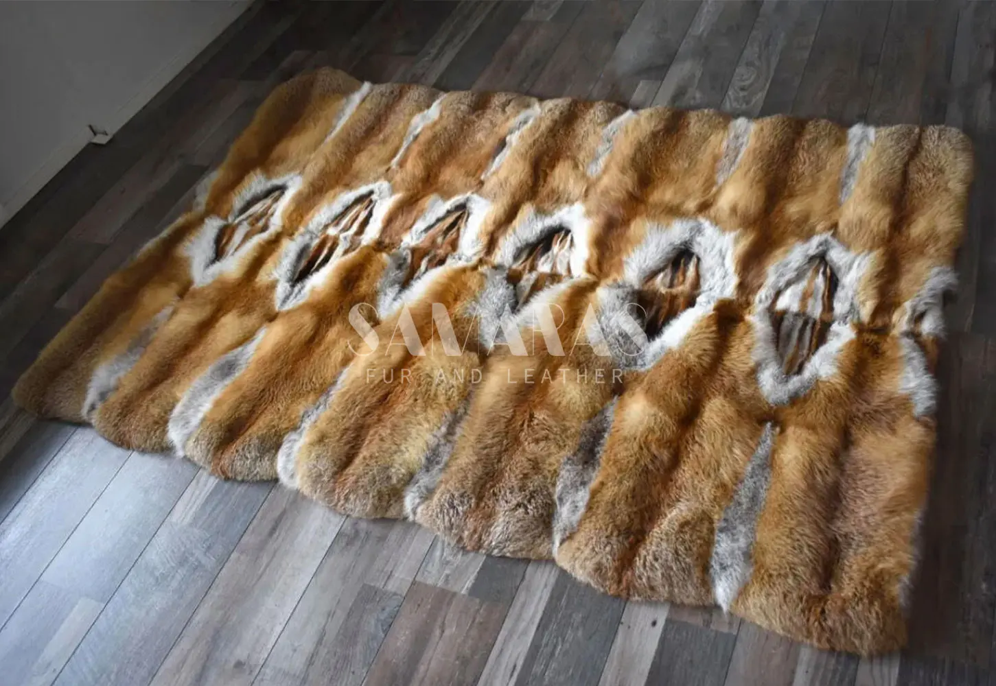 Alaskan Red Fox Fur Blankets & Throws – True North Furs