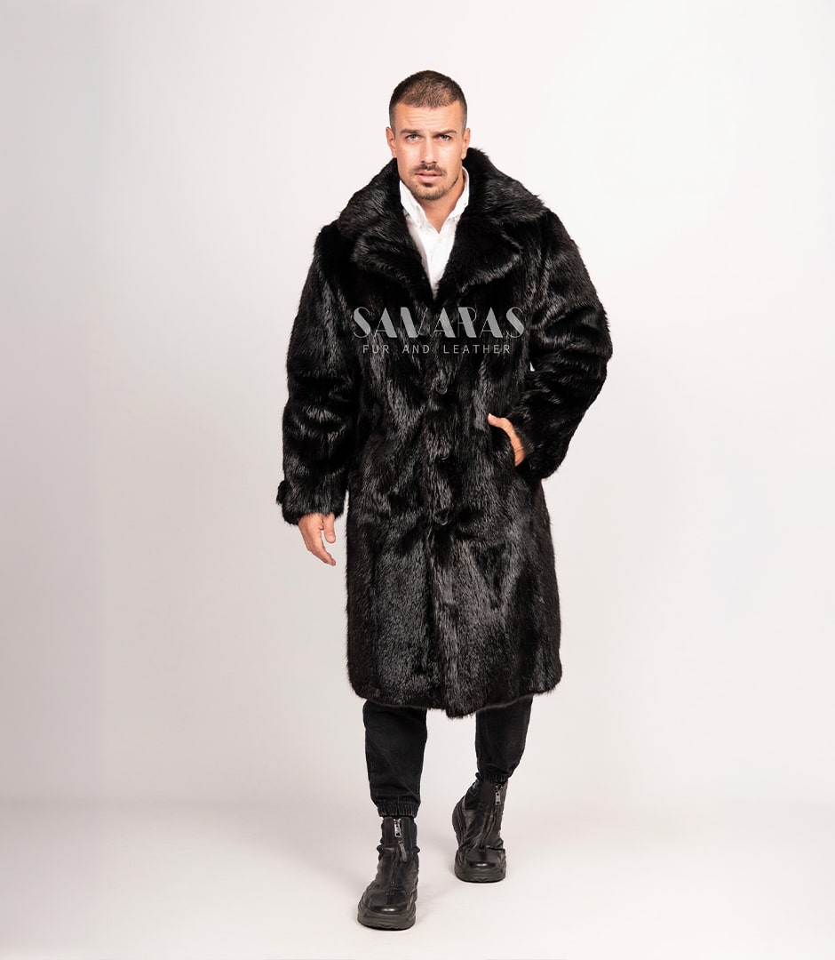 Alejandro | Double Sided Men's Scandinavian Dyed Royal Blue Silver